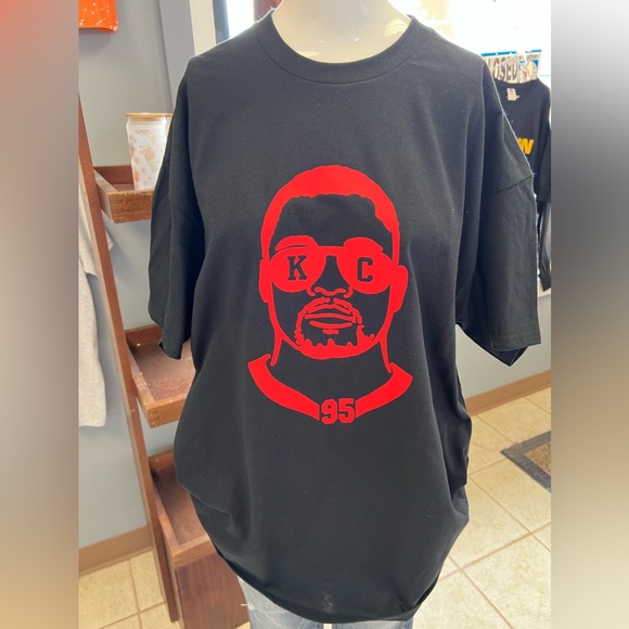 Tops - New Kansas City Chiefs unisex T-shirt jones 95